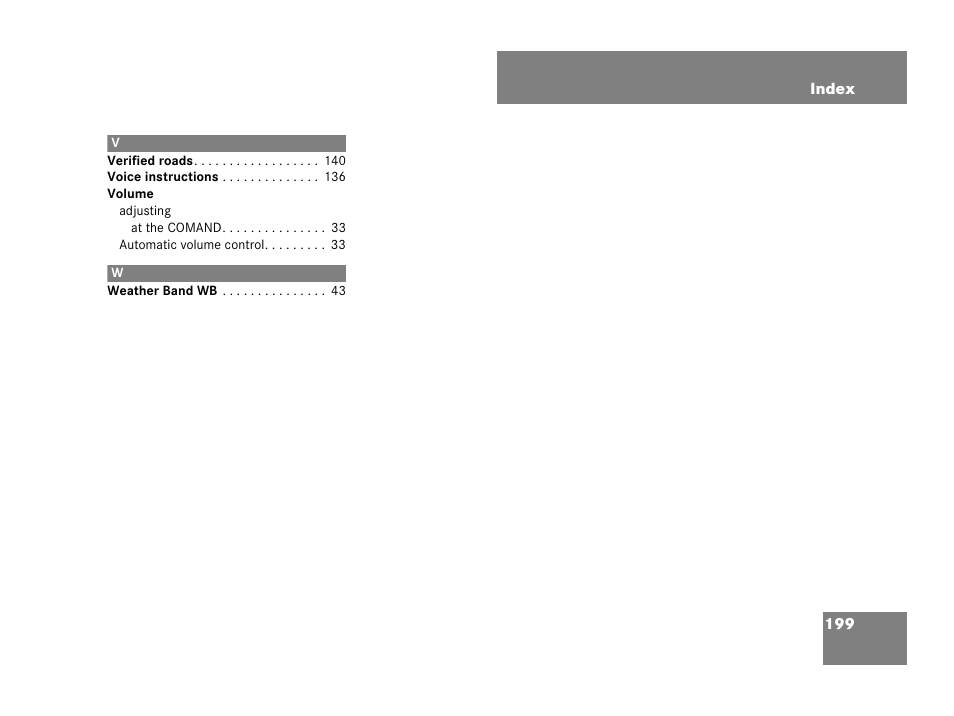 Mercedes-Benz G-Class 2007 COMAND Manual User Manual | Page 199 / 206