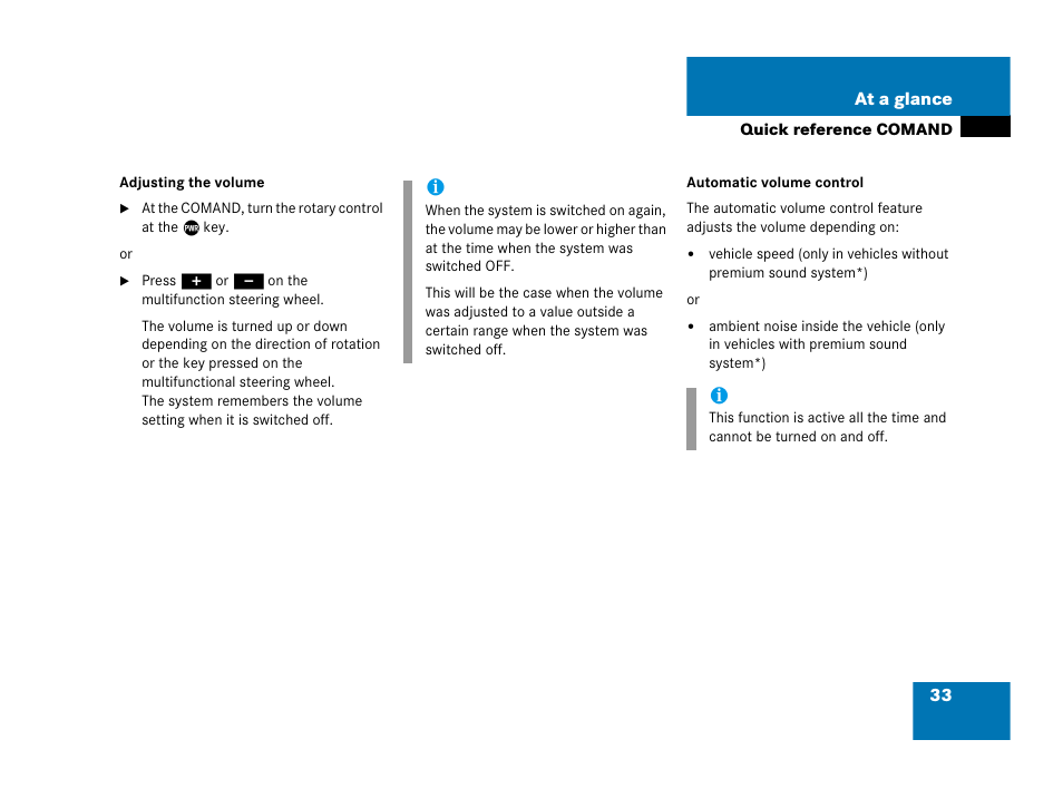 Mercedes-Benz G-Class 2007 COMAND Manual User Manual | Page 33 / 206
