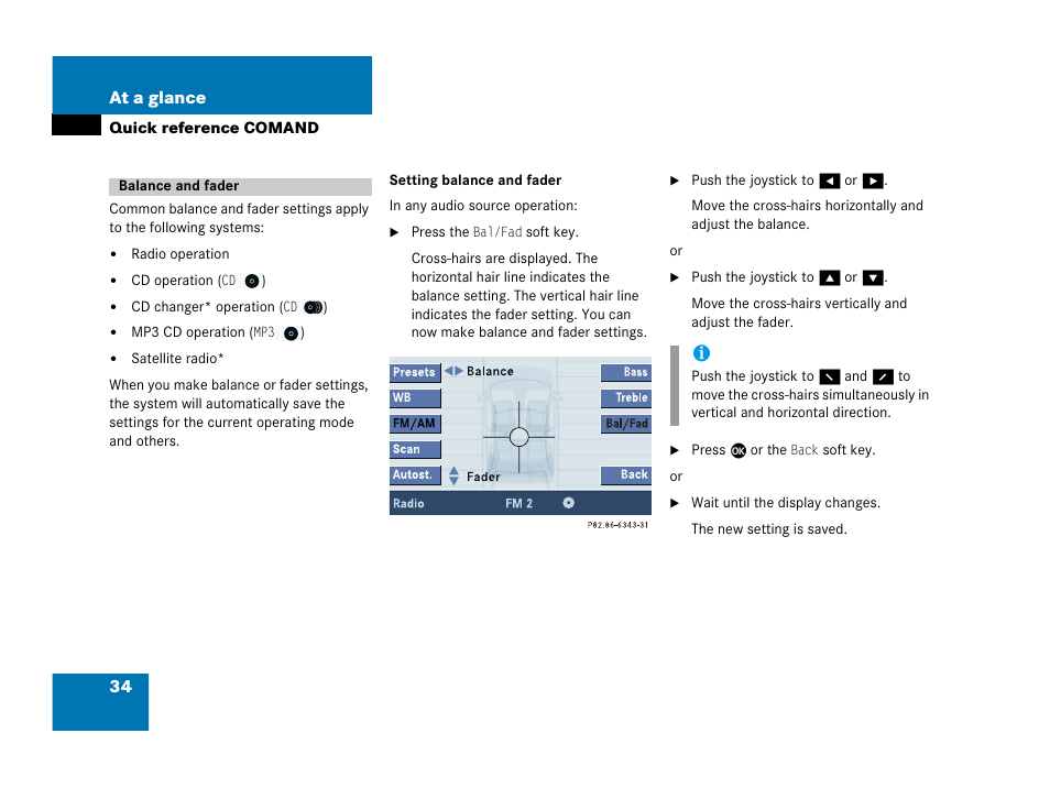 Mercedes-Benz G-Class 2007 COMAND Manual User Manual | Page 34 / 206