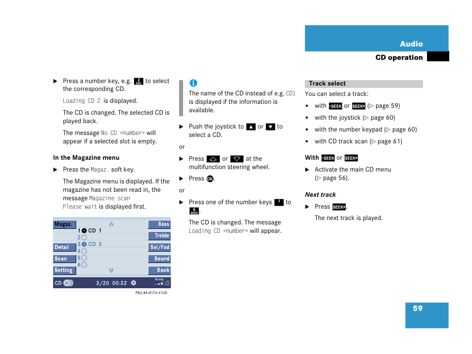 Mercedes-Benz G-Class 2007 COMAND Manual User Manual | Page 59 / 206