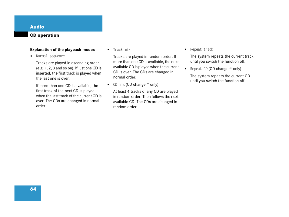 Mercedes-Benz G-Class 2007 COMAND Manual User Manual | Page 64 / 206