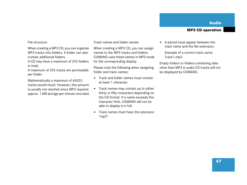 Mercedes-Benz G-Class 2007 COMAND Manual User Manual | Page 67 / 206