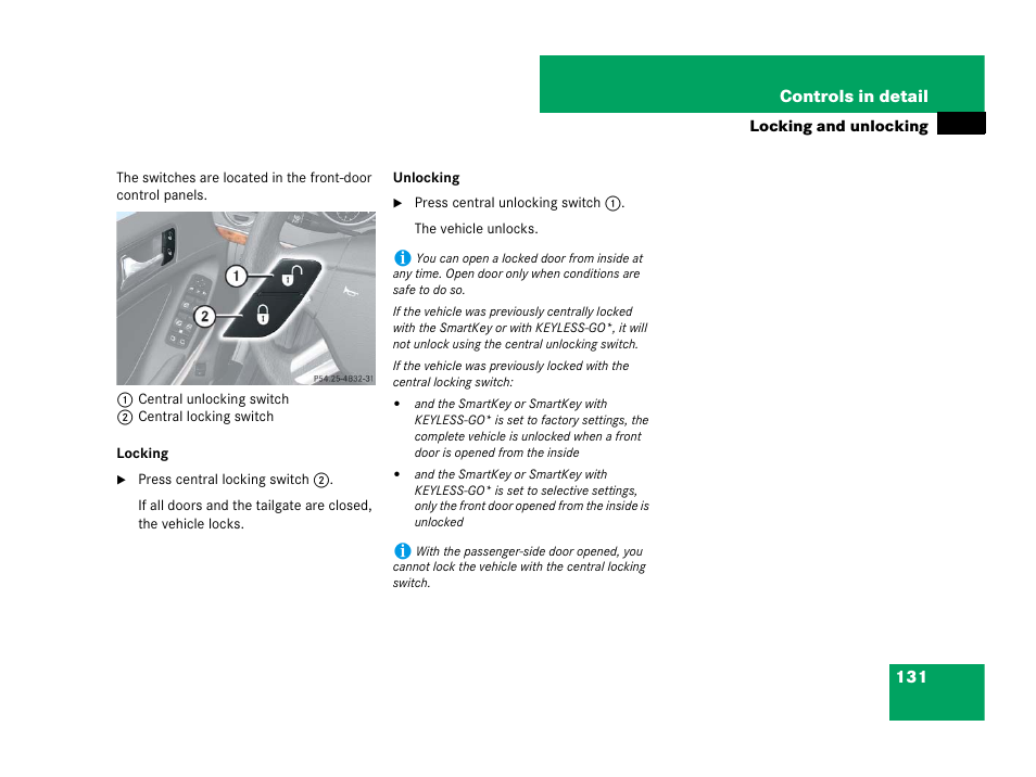 Mercedes-Benz GL-Class 2007 Owners Manual User Manual | Page 132 / 595