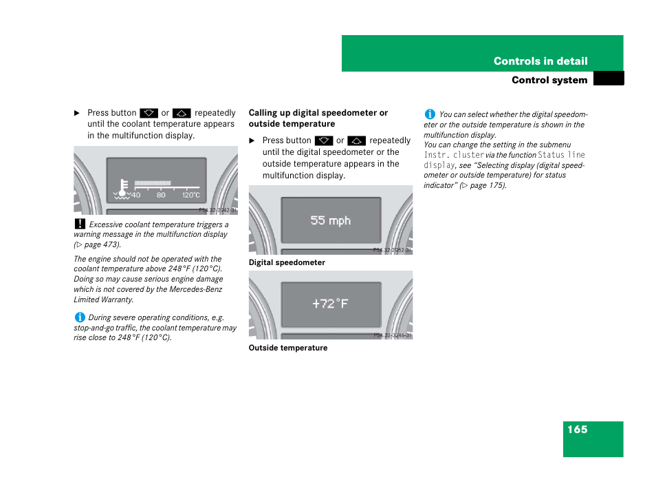 Mercedes-Benz GL-Class 2007 Owners Manual User Manual | Page 166 / 595