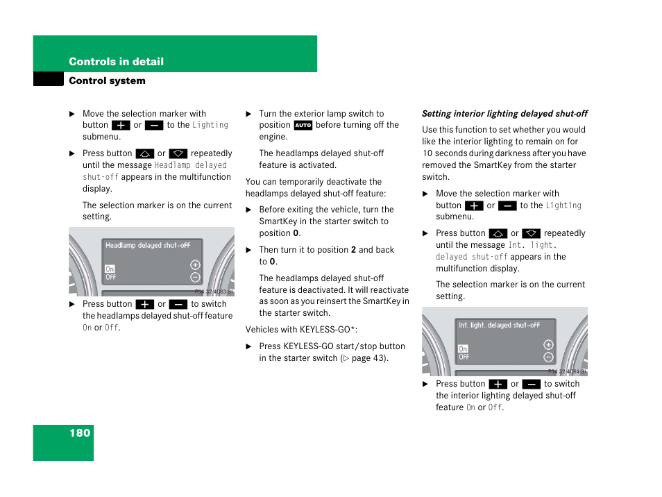 Mercedes-Benz GL-Class 2007 Owners Manual User Manual | Page 181 / 595
