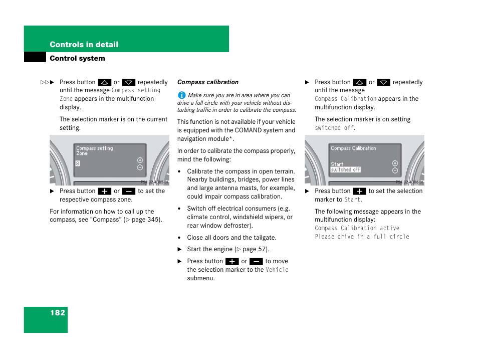 Mercedes-Benz GL-Class 2007 Owners Manual User Manual | Page 183 / 595
