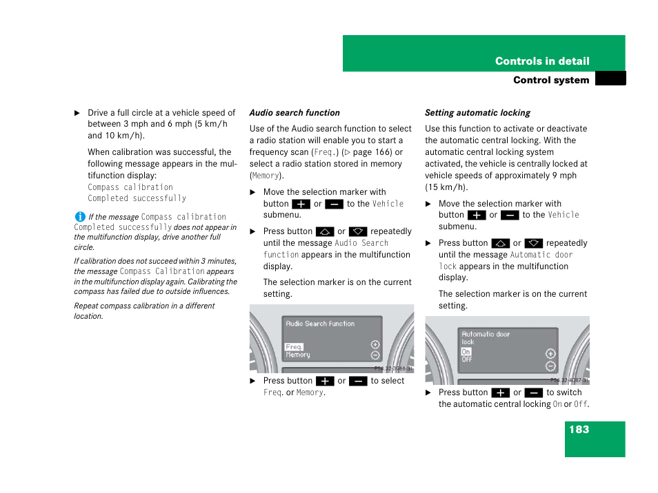 Mercedes-Benz GL-Class 2007 Owners Manual User Manual | Page 184 / 595