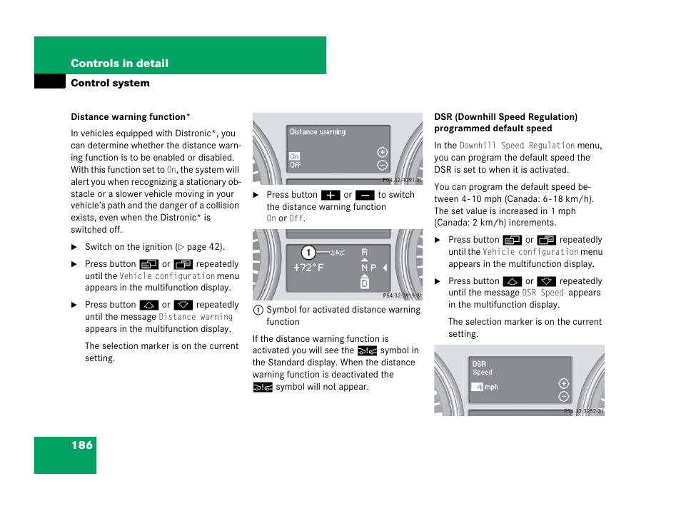 Mercedes-Benz GL-Class 2007 Owners Manual User Manual | Page 187 / 595
