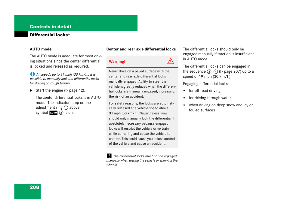 Mercedes-Benz GL-Class 2007 Owners Manual User Manual | Page 209 / 595