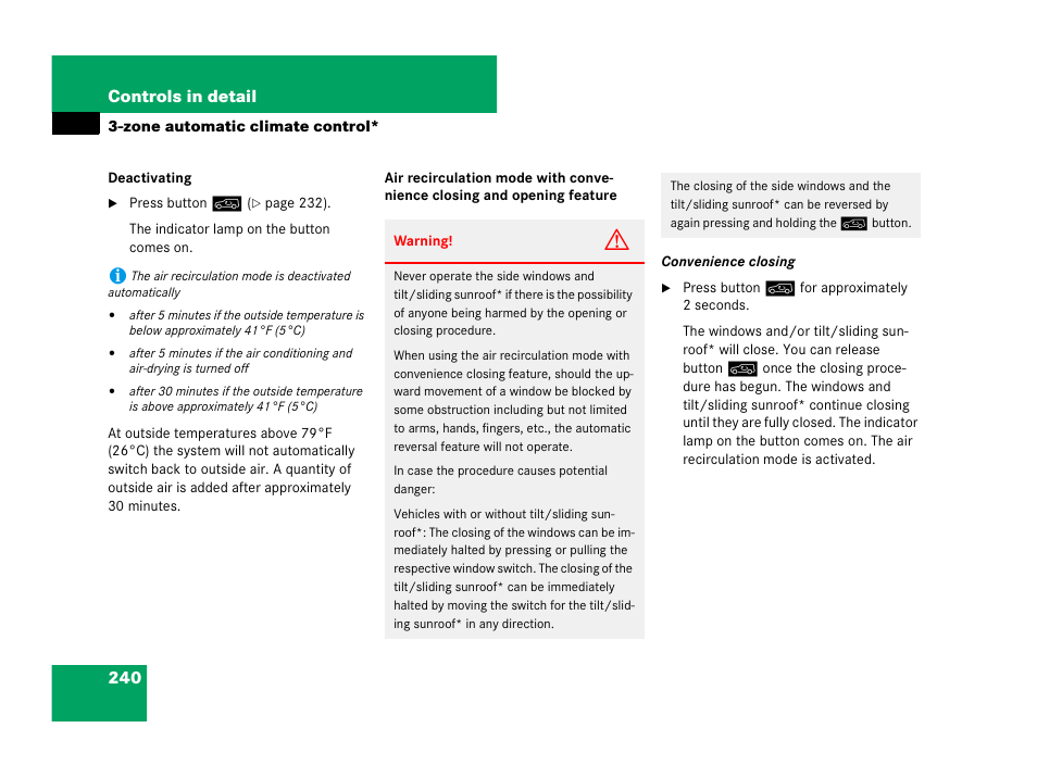 Mercedes-Benz GL-Class 2007 Owners Manual User Manual | Page 241 / 595