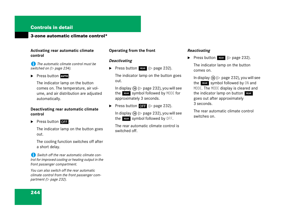 Mercedes-Benz GL-Class 2007 Owners Manual User Manual | Page 245 / 595