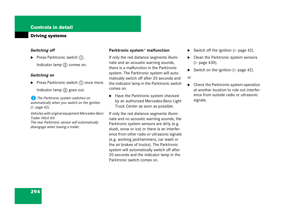 Mercedes-Benz GL-Class 2007 Owners Manual User Manual | Page 295 / 595