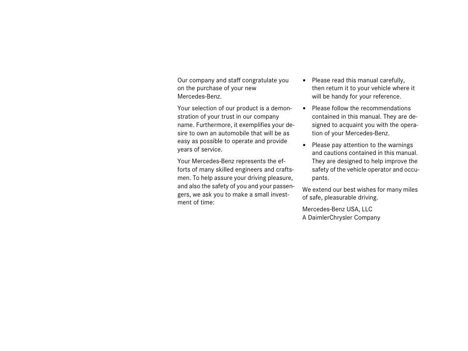 Mercedes-Benz GL-Class 2007 Owners Manual User Manual | Page 3 / 595