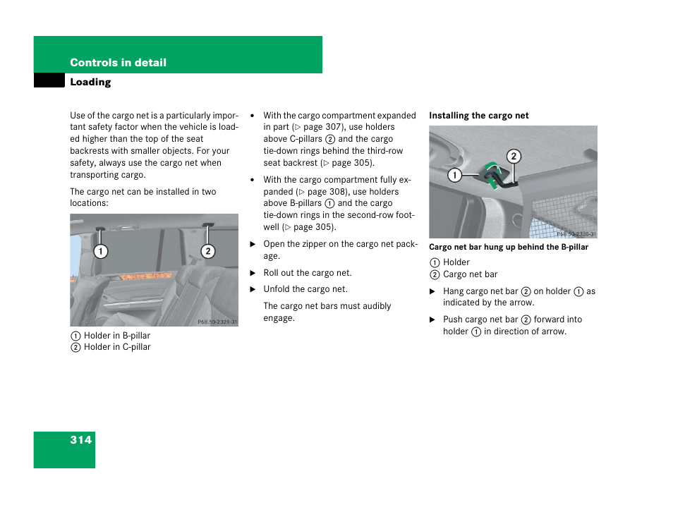 Mercedes-Benz GL-Class 2007 Owners Manual User Manual | Page 315 / 595