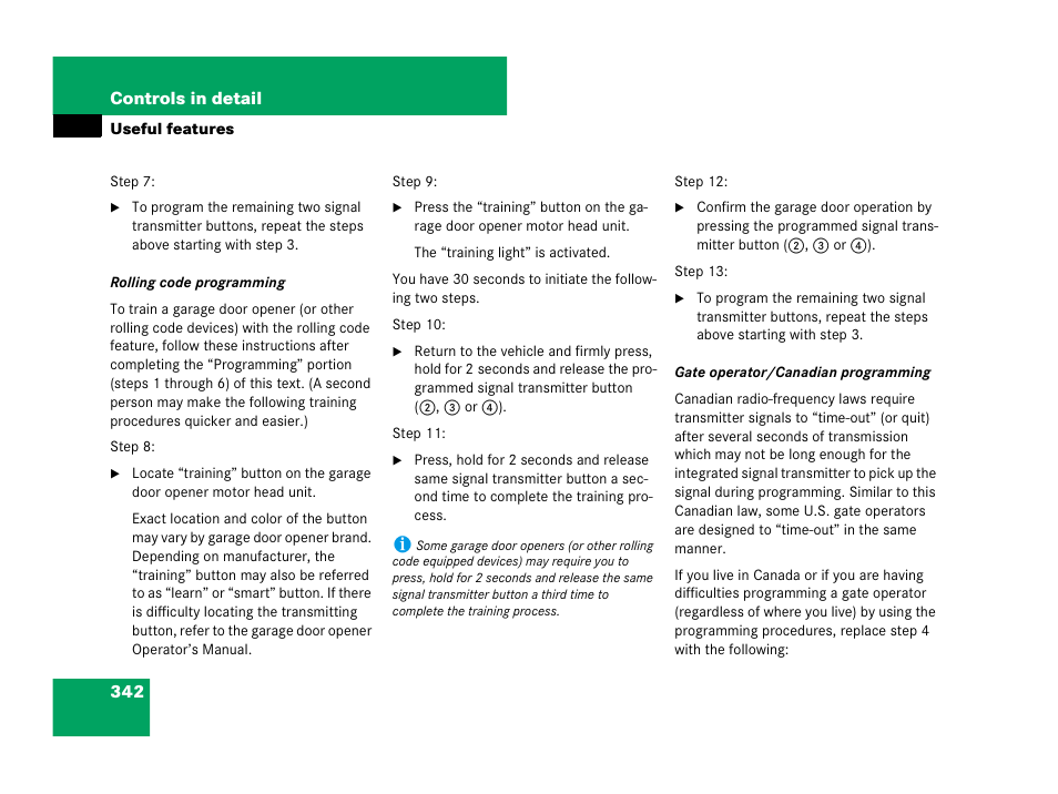 Mercedes-Benz GL-Class 2007 Owners Manual User Manual | Page 343 / 595