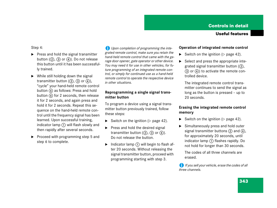 Mercedes-Benz GL-Class 2007 Owners Manual User Manual | Page 344 / 595