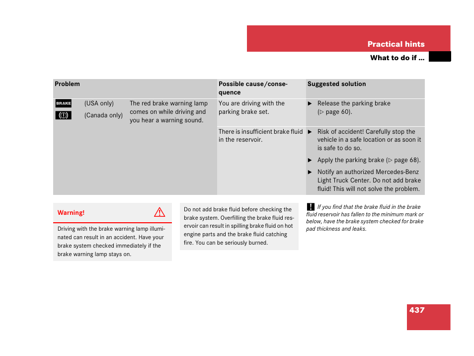 Mercedes-Benz GL-Class 2007 Owners Manual User Manual | Page 438 / 595