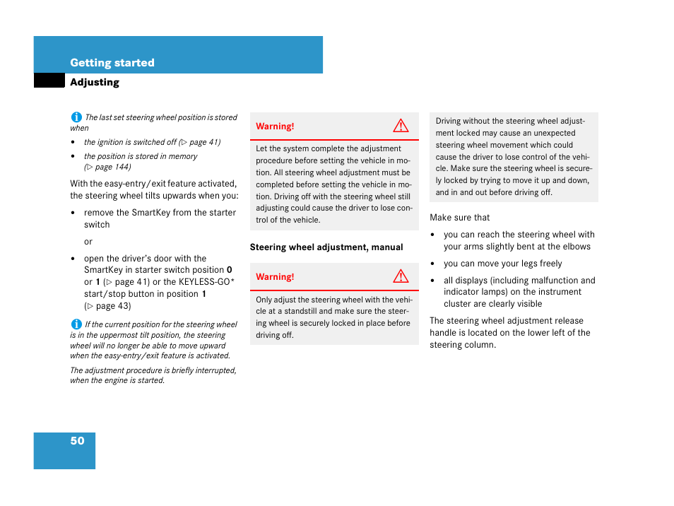 Mercedes-Benz GL-Class 2007 Owners Manual User Manual | Page 51 / 595