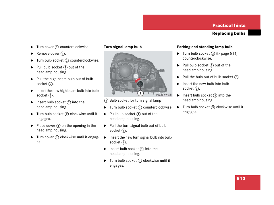 Mercedes-Benz GL-Class 2007 Owners Manual User Manual | Page 514 / 595