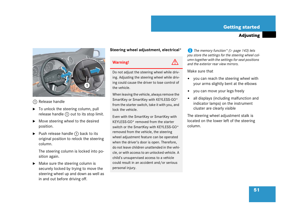 Mercedes-Benz GL-Class 2007 Owners Manual User Manual | Page 52 / 595