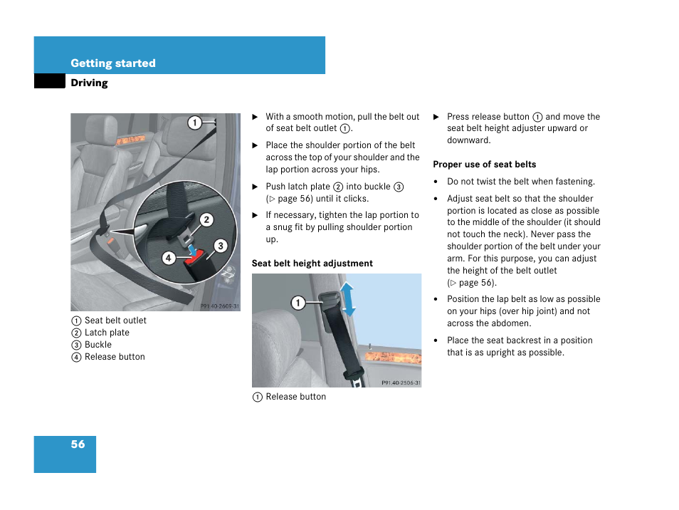 Mercedes-Benz GL-Class 2007 Owners Manual User Manual | Page 57 / 595