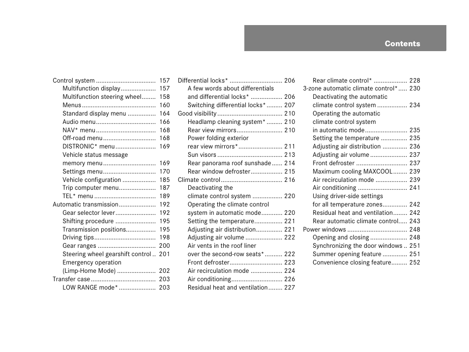 Mercedes-Benz GL-Class 2007 Owners Manual User Manual | Page 6 / 595