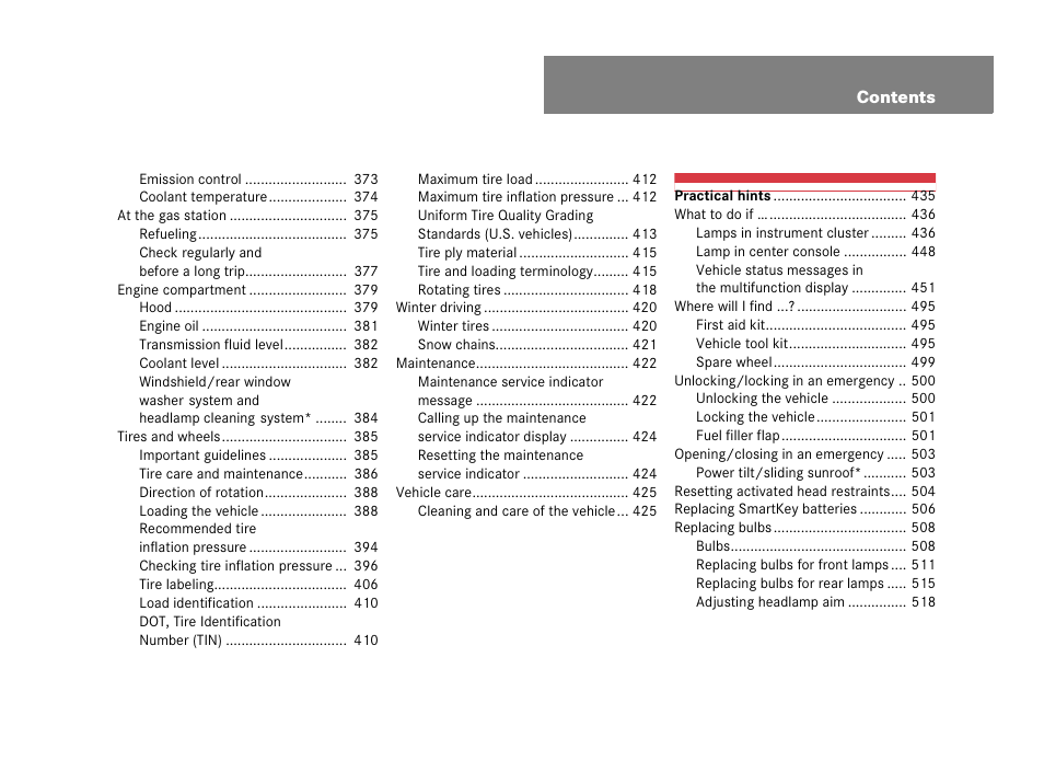 Mercedes-Benz GL-Class 2007 Owners Manual User Manual | Page 8 / 595