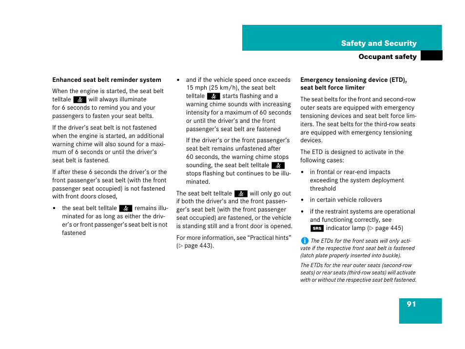 Mercedes-Benz GL-Class 2007 Owners Manual User Manual | Page 92 / 595