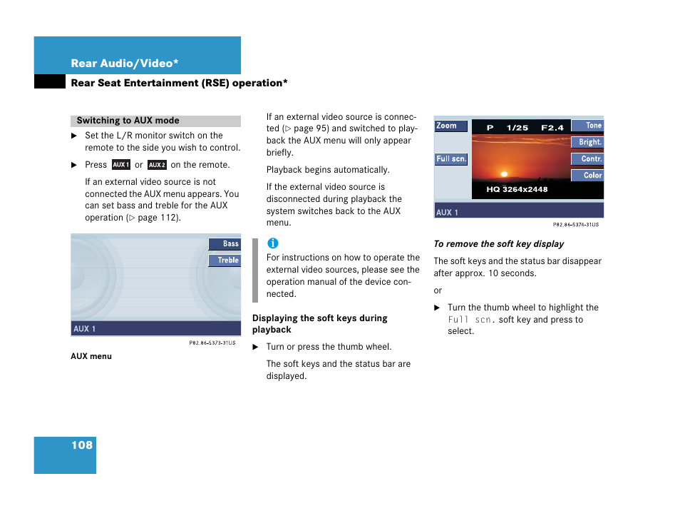Mercedes-Benz R-Class 2007 COMAND Manual User Manual | Page 110 / 242