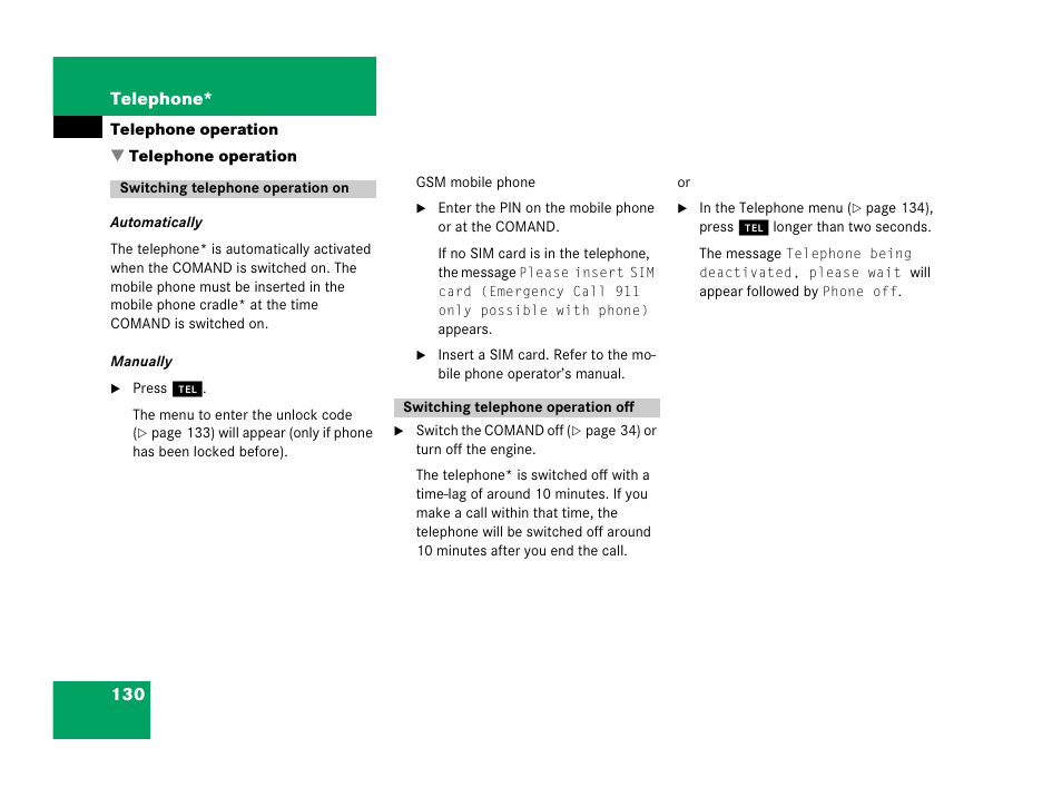 Mercedes-Benz R-Class 2007 COMAND Manual User Manual | Page 132 / 242
