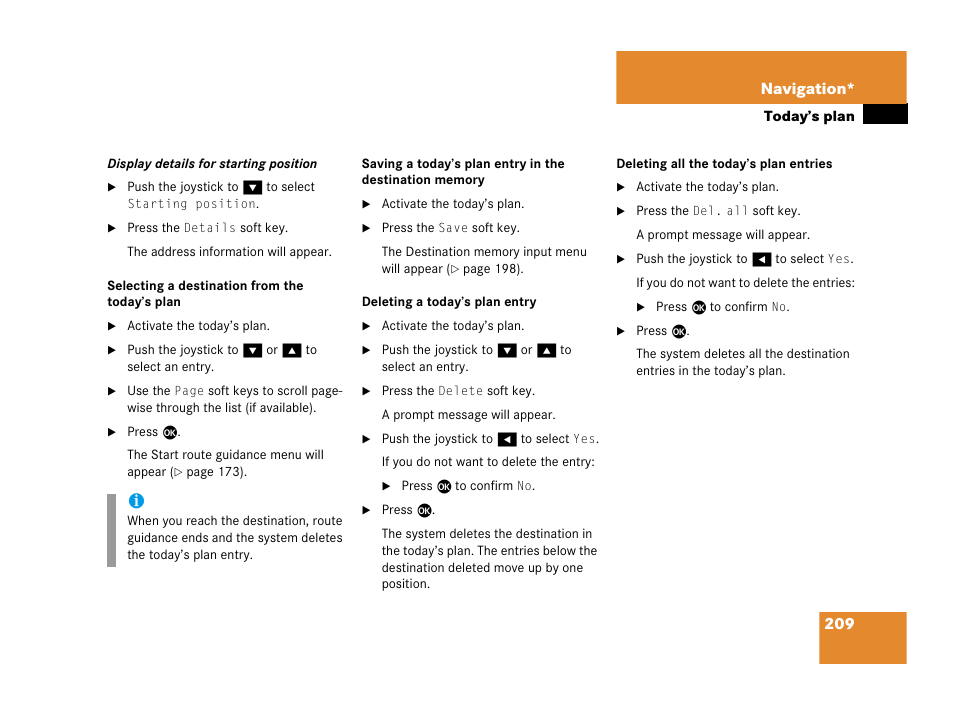 Mercedes-Benz R-Class 2007 COMAND Manual User Manual | Page 211 / 242