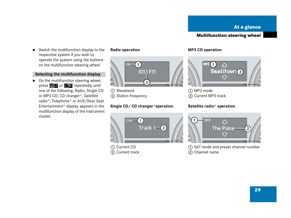 Mercedes-Benz R-Class 2007 COMAND Manual User Manual | Page 31 / 242