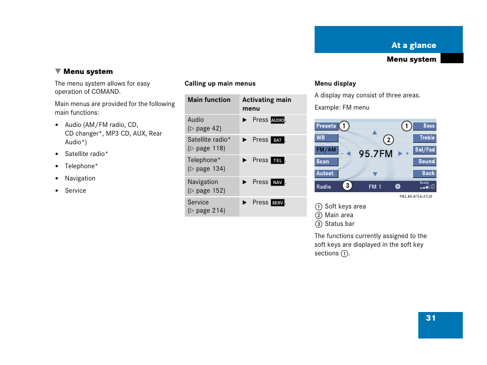 Mercedes-Benz R-Class 2007 COMAND Manual User Manual | Page 33 / 242