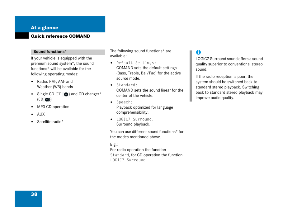 Mercedes-Benz R-Class 2007 COMAND Manual User Manual | Page 40 / 242