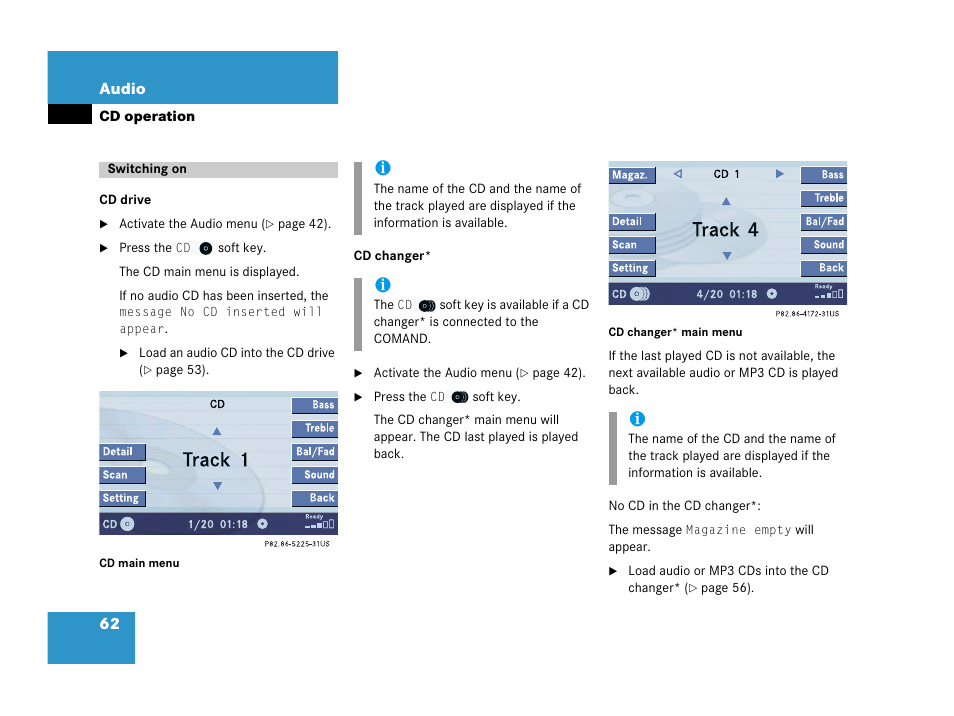 Mercedes-Benz R-Class 2007 COMAND Manual User Manual | Page 64 / 242