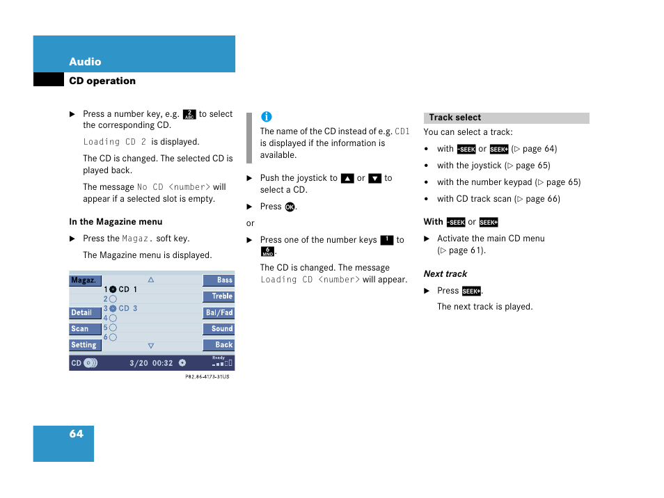 Mercedes-Benz R-Class 2007 COMAND Manual User Manual | Page 66 / 242