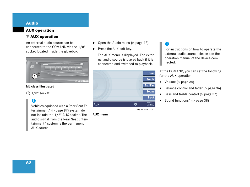 Mercedes-Benz R-Class 2007 COMAND Manual User Manual | Page 84 / 242