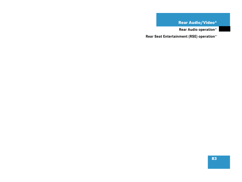 Mercedes-Benz R-Class 2007 COMAND Manual User Manual | Page 85 / 242