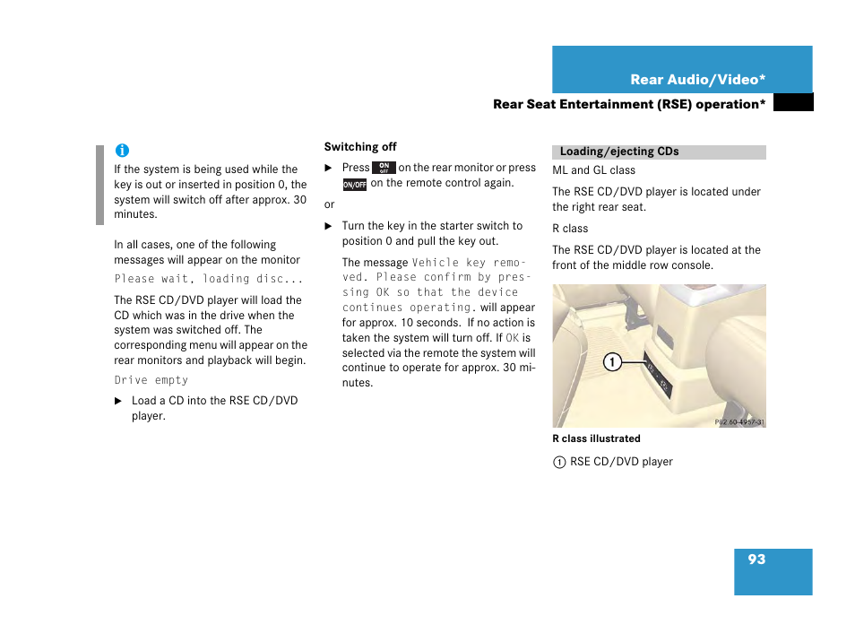 Mercedes-Benz R-Class 2007 COMAND Manual User Manual | Page 95 / 242