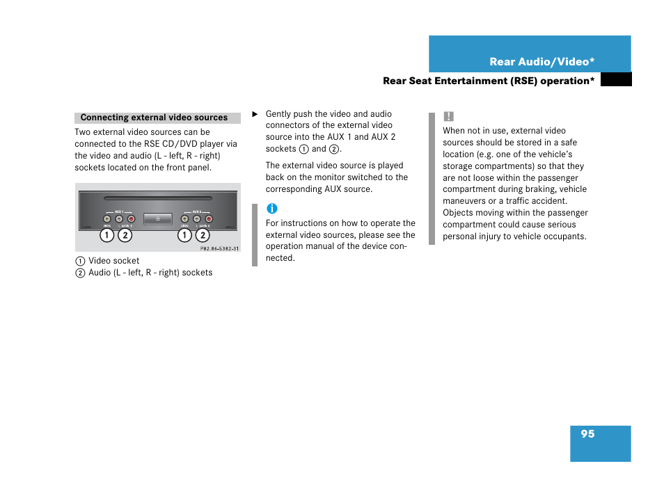 Mercedes-Benz R-Class 2007 COMAND Manual User Manual | Page 97 / 242