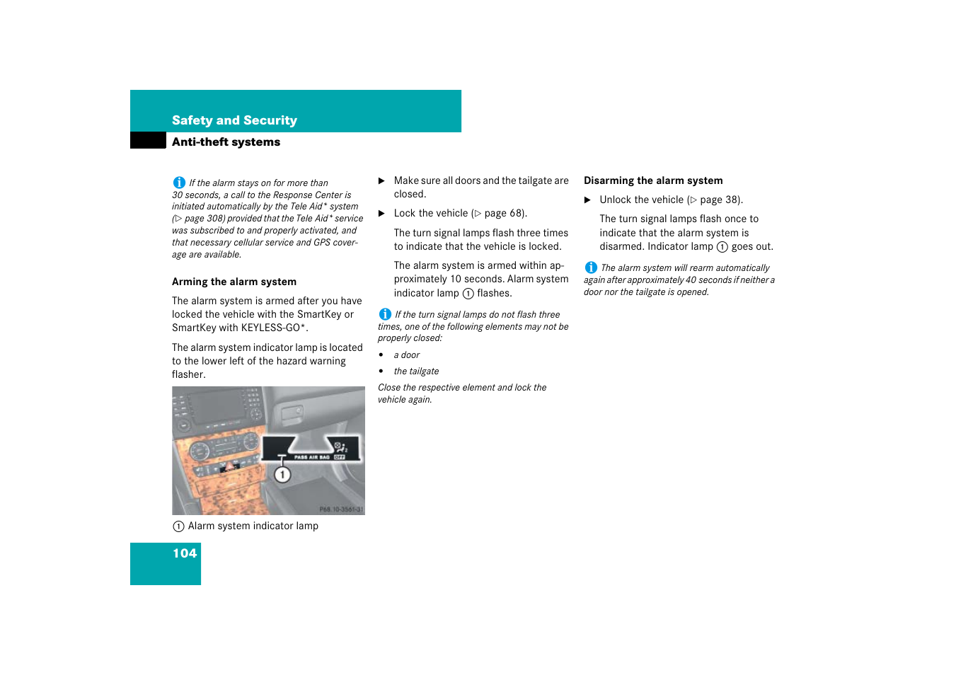 Mercedes-Benz M-Class 2007 Owners Manual User Manual | Page 105 / 585