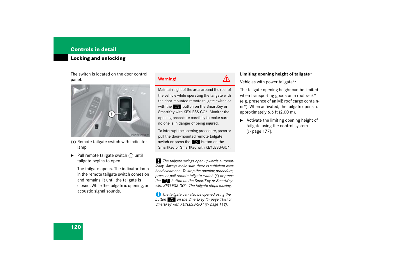 Mercedes-Benz M-Class 2007 Owners Manual User Manual | Page 121 / 585