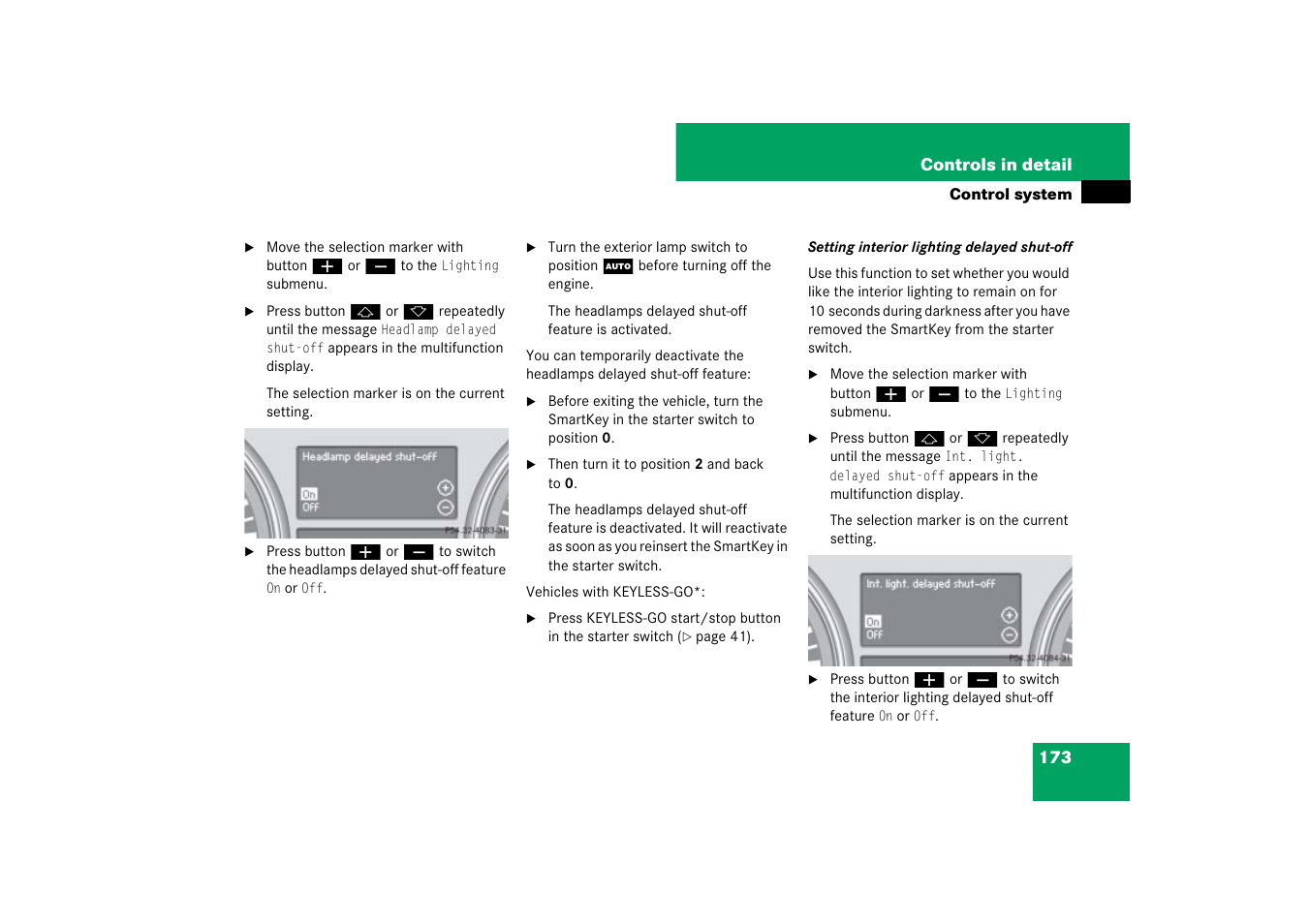 Mercedes-Benz M-Class 2007 Owners Manual User Manual | Page 174 / 585