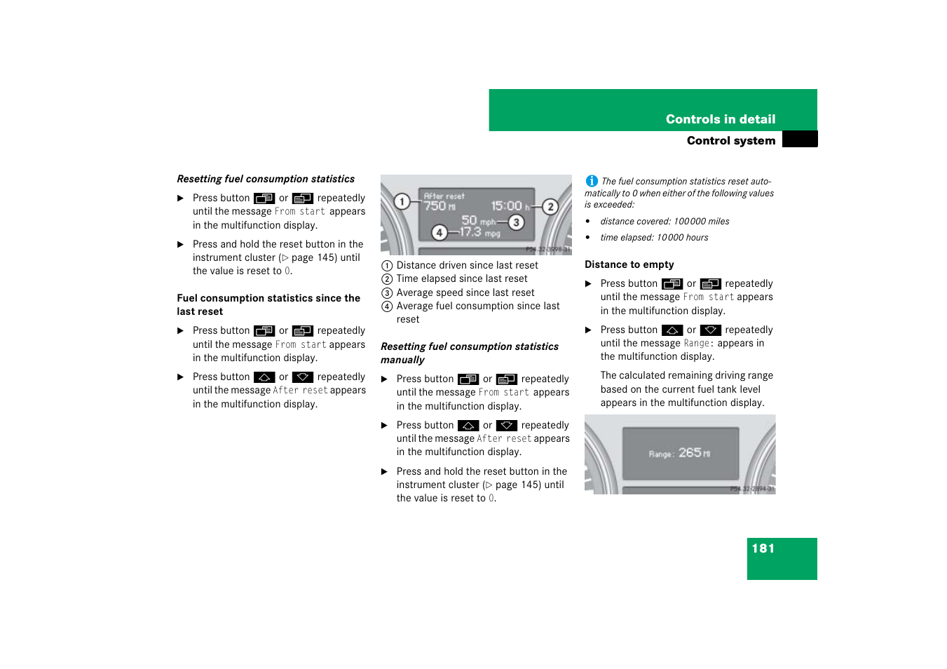 Mercedes-Benz M-Class 2007 Owners Manual User Manual | Page 182 / 585