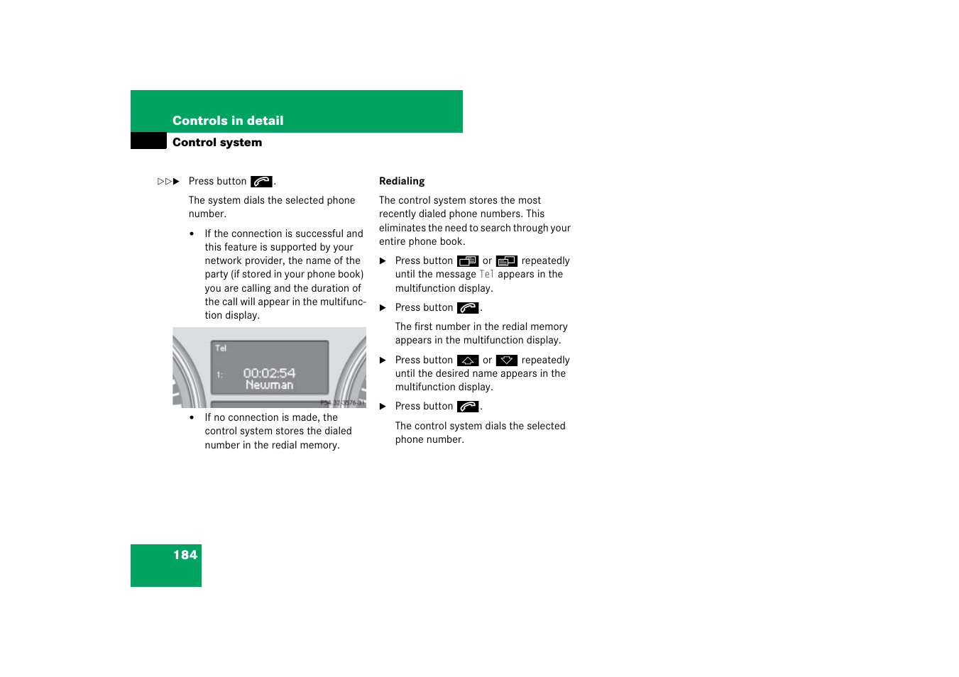 Mercedes-Benz M-Class 2007 Owners Manual User Manual | Page 185 / 585
