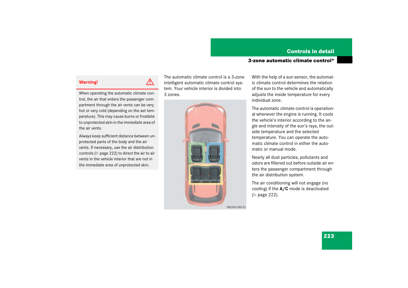 Mercedes-Benz M-Class 2007 Owners Manual User Manual | Page 224 / 585