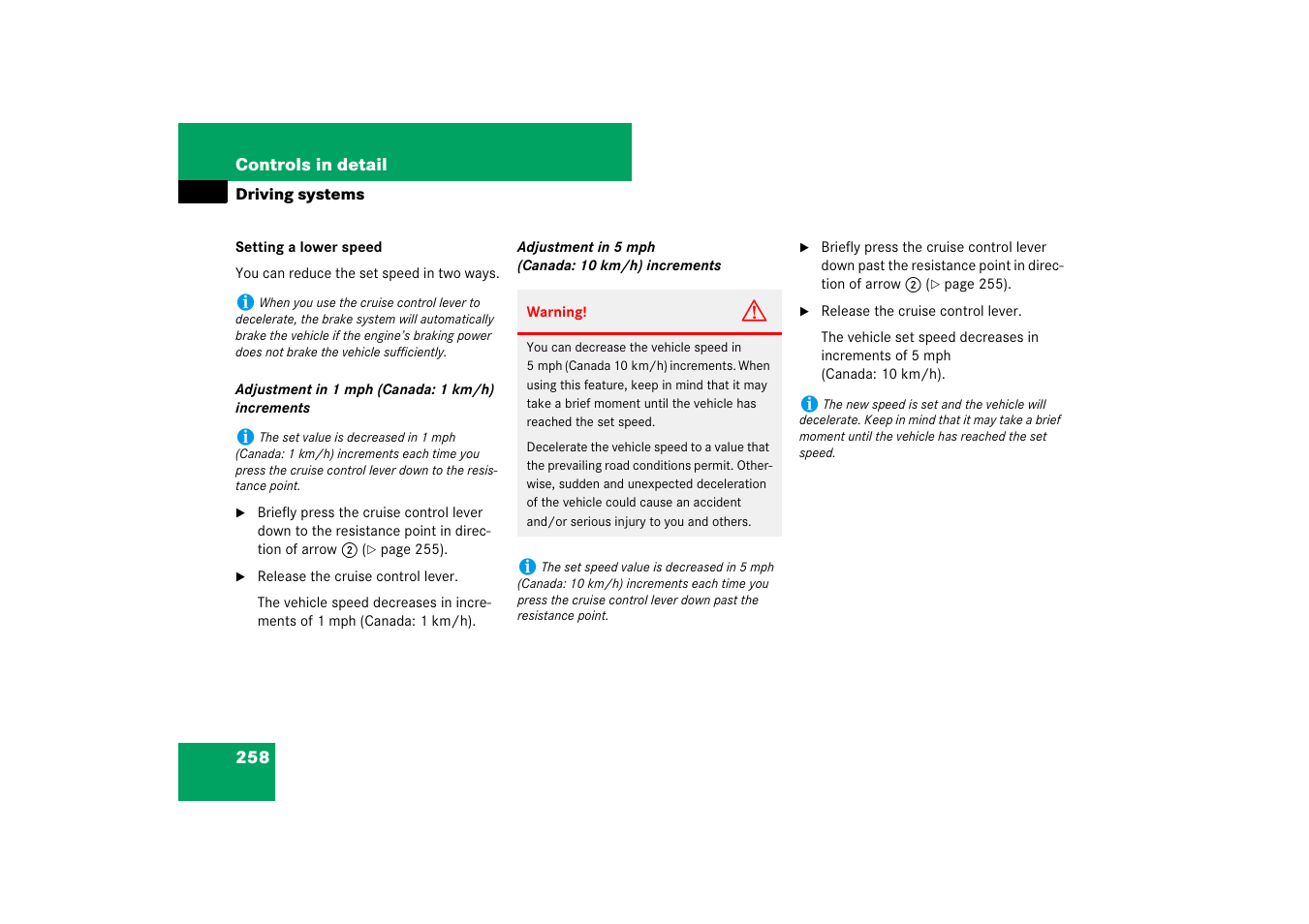 Mercedes-Benz M-Class 2007 Owners Manual User Manual | Page 259 / 585