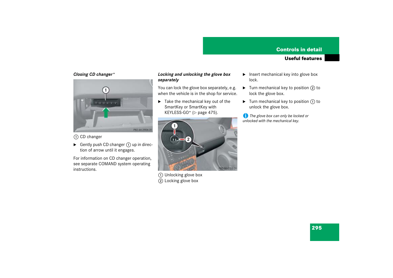 Mercedes-Benz M-Class 2007 Owners Manual User Manual | Page 296 / 585