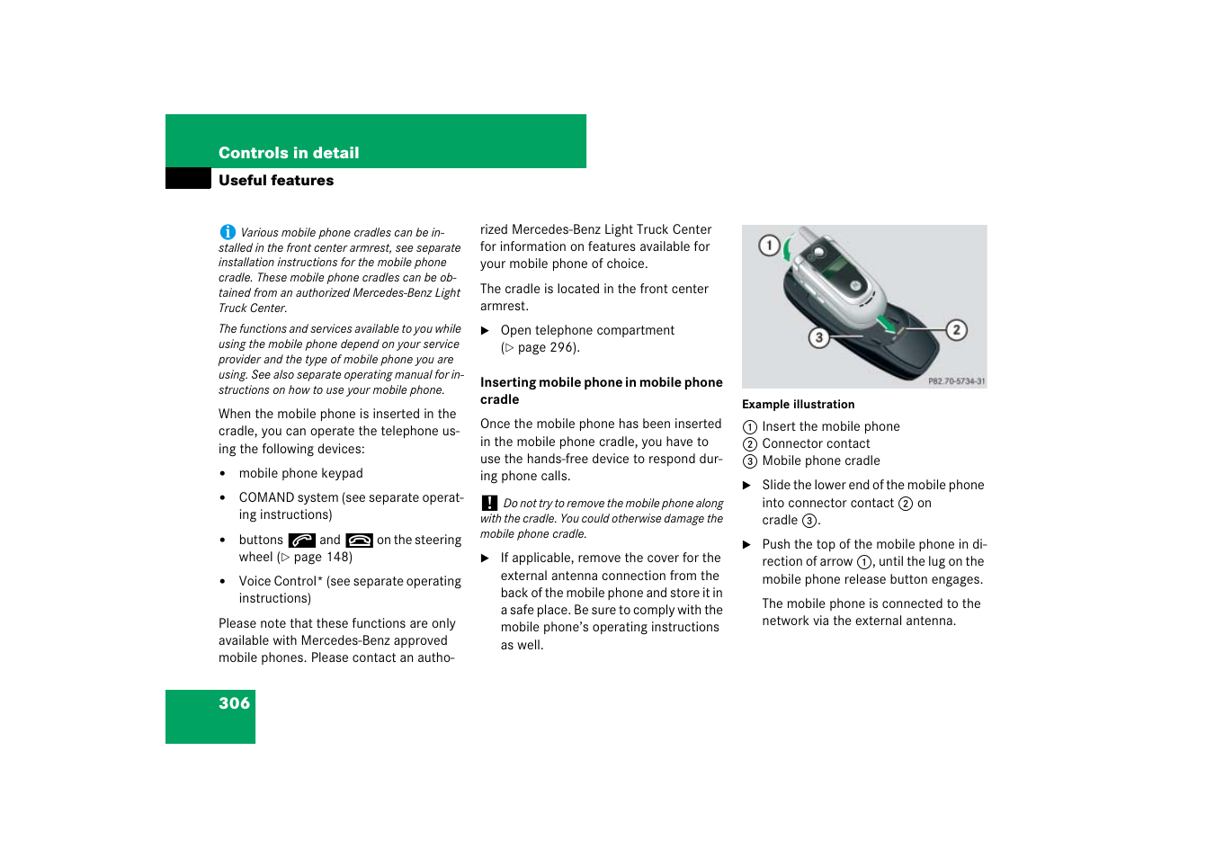 Mercedes-Benz M-Class 2007 Owners Manual User Manual | Page 307 / 585