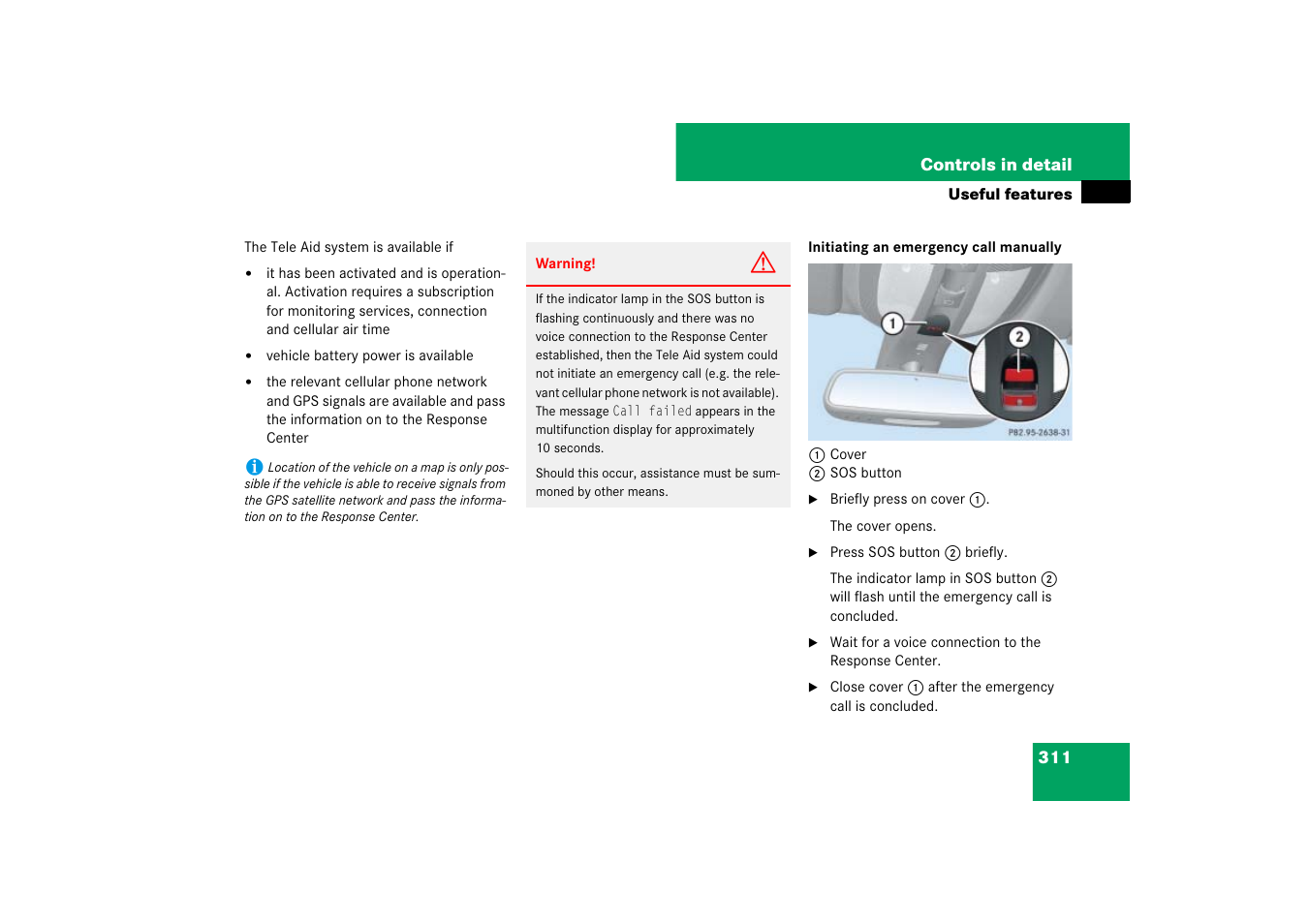 Mercedes-Benz M-Class 2007 Owners Manual User Manual | Page 312 / 585